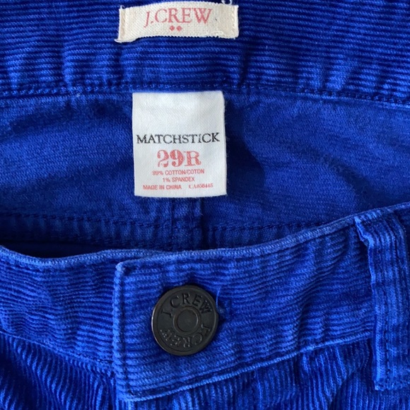 J. Crew matchstick corduroy pants - Picture 3 of 8